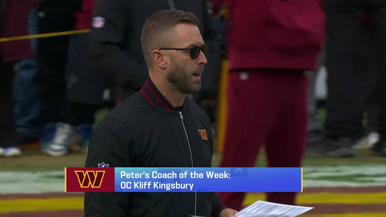 Peter Schrager awards Commanders OC Kliff Kingsbury as coach of the week [Video]