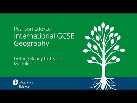 Pearson Edexcel International GCSE Geography: Welcome to Pearson (Module 1) [Video]