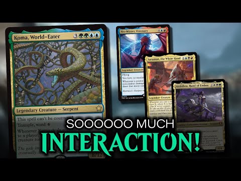 eedi-H – Koma World Eater Commander Deck Gameplay | MTG Foundations Magic Online EDH [Video]