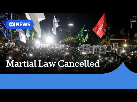 South Korea’s martial law overturned after cabinet vote | ABC News [Video]