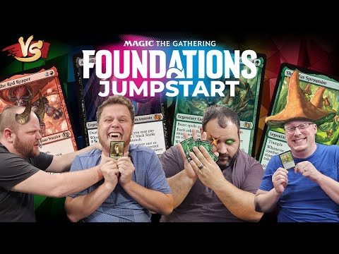 Commander VS – Foundations Jumpstart | Commander VS | Magic: the Gathering Gameplay [Video]