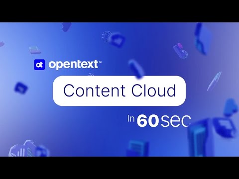 Content Cloud in 60 Seconds (with audio description track) [Video]