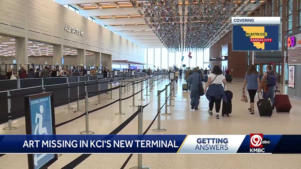 KCI art installation removed from ceiling after safety concerns [Video]