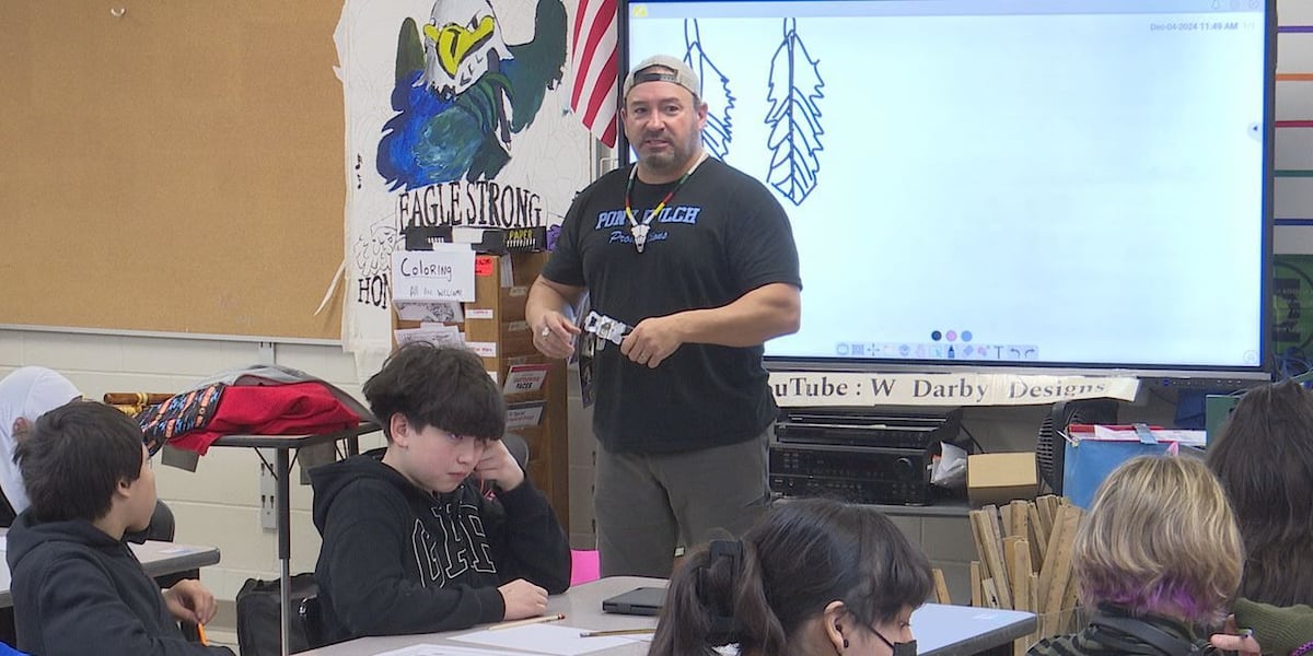 Native comic book creator shares message of positivity with students [Video]