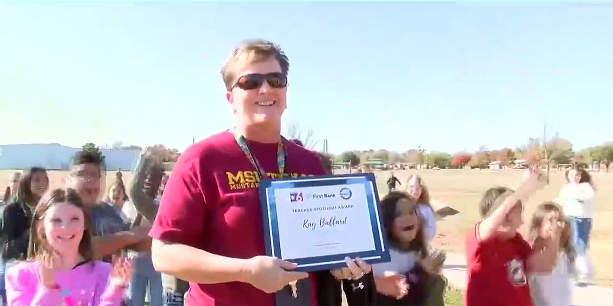 December Teacher Spotlight Award recipient announced [Video]