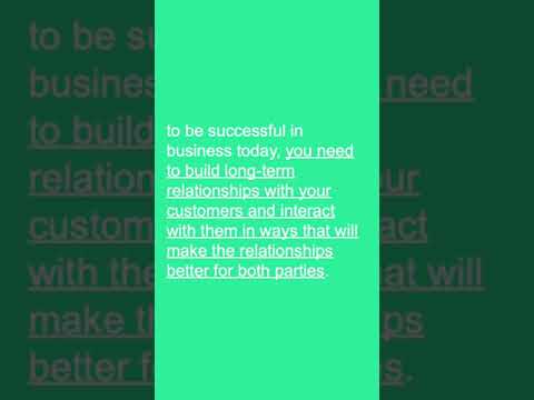 customer relationships basics | marketing lessons [Video]