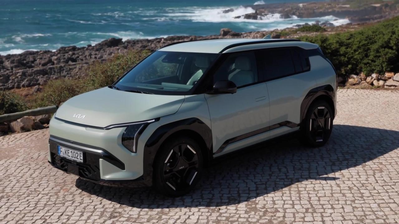 Kia EV3 ‘GT-Line’ Design Preview in Pistachio [Video]