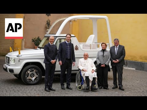 A look at Pope Francis’ new electric vehicle [Video]