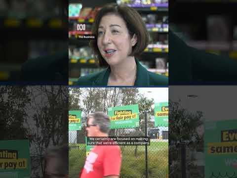 Woolies boss addresses empty shelves | The Business | ABC News [Video]