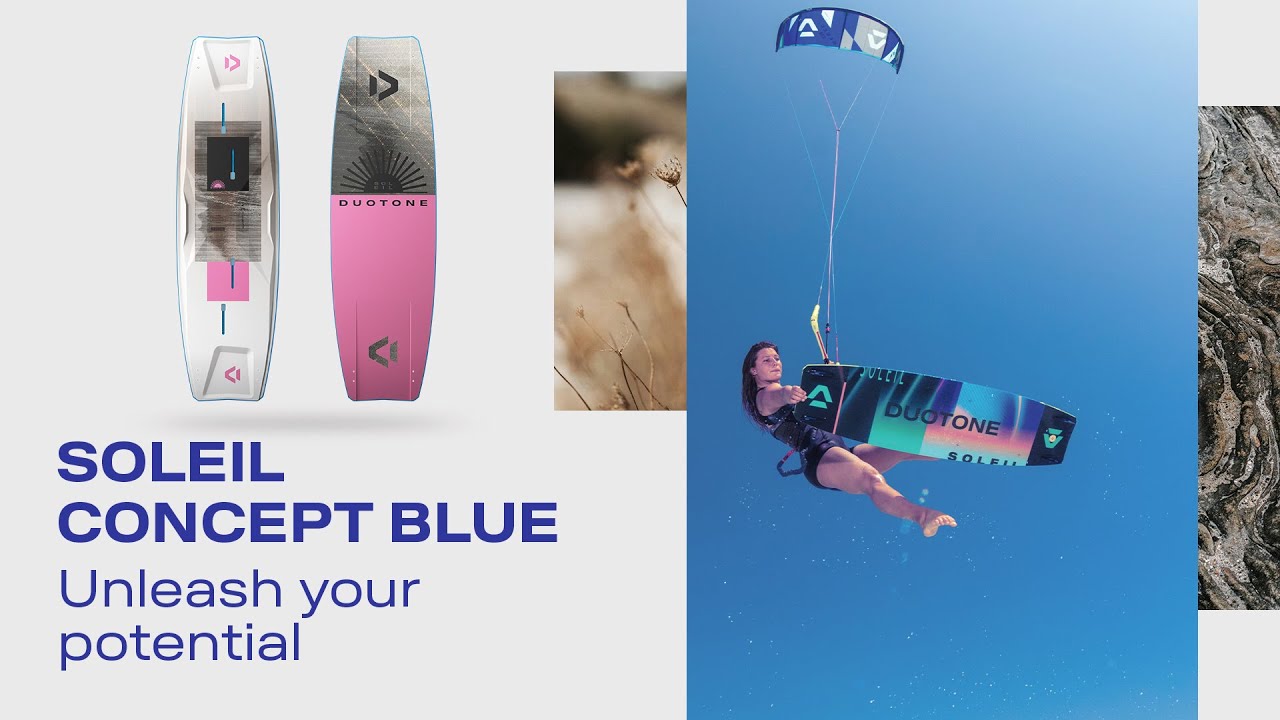 SOLEIL CONCEPT BLUE 2025 Product Clip | Duotone Kiteboarding | Free Kitesurfing Magazine Online [Video]