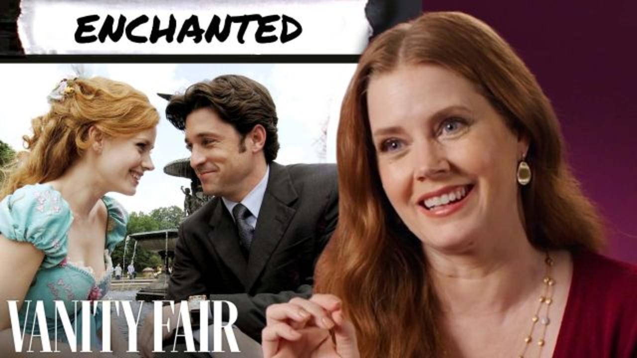 Amy Adams Rewatches Enchanted, Man of Steel, [Video]