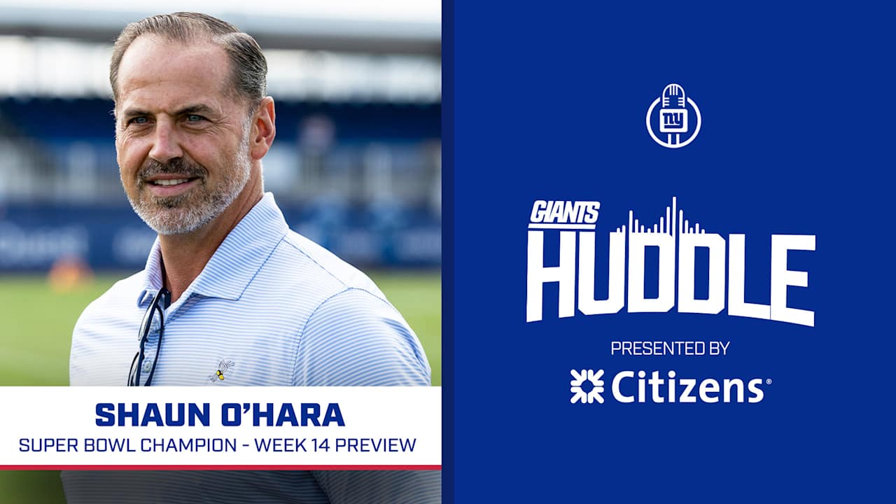 Giants Huddle | Shaun O’Hara [Video]