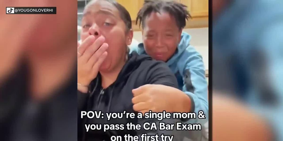 Single mother passes bar exam, reaction goes viral [Video]