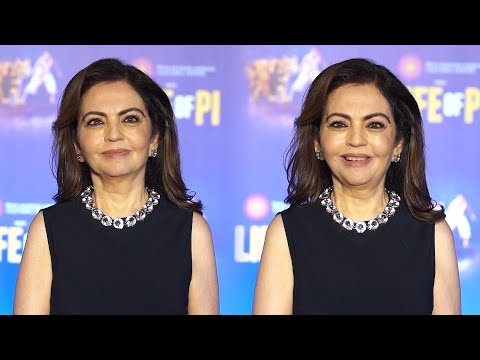 Nita Ambani Unrecognizable Look & Powerful Speech at Life of Pi Premiere at NMACC [Video]