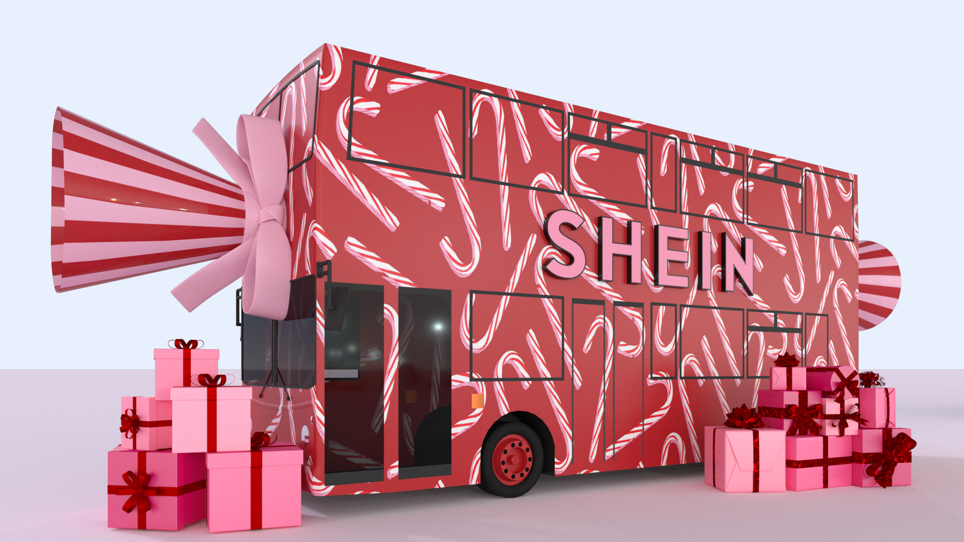 Exact date SHEIN Christmas bus arrives in Scotland packed with fashion freebies [Video]