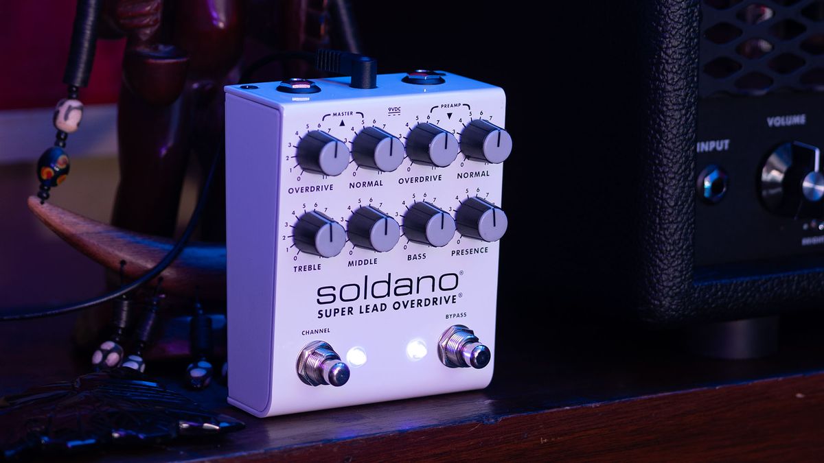 The playing experience of both the SLO-100 amplifiers legendary channels in a powerful, compact new pedal: Soldano doubles down on the Super Lead Overdrive tones with the SLO Plus [Video]