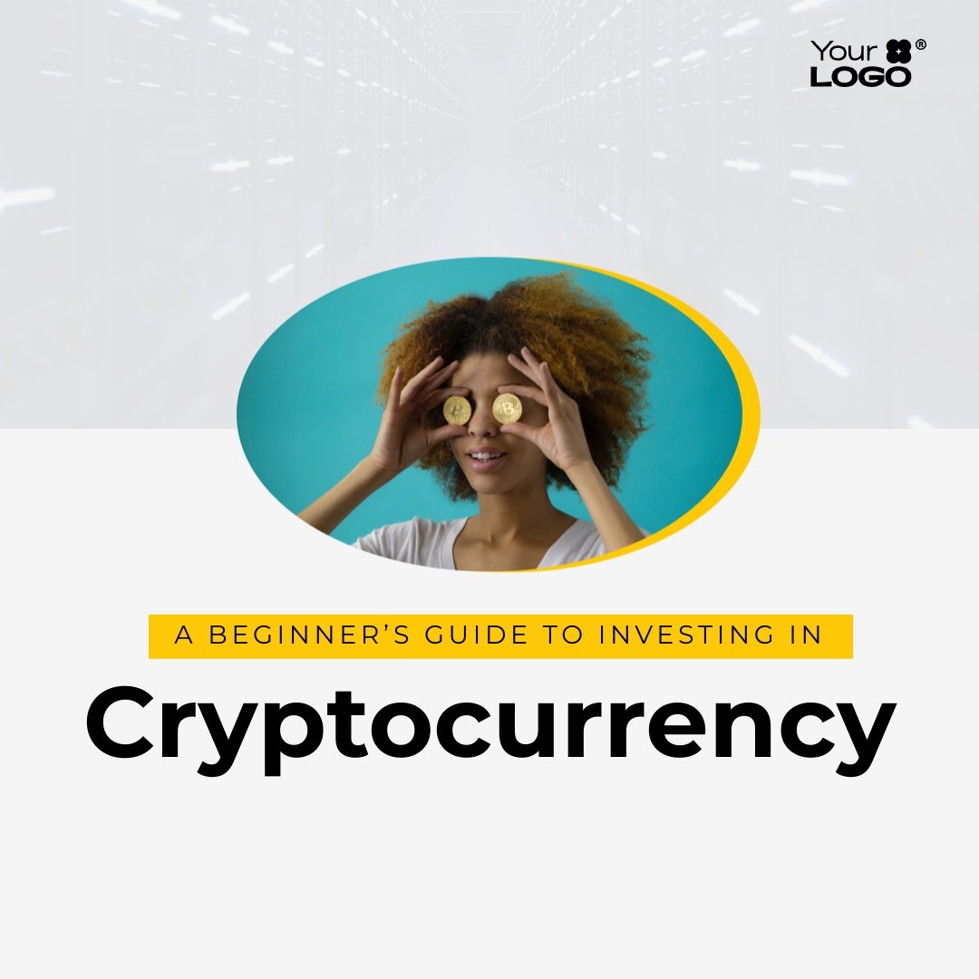 Cryptocurrency Explainer Video Square Template