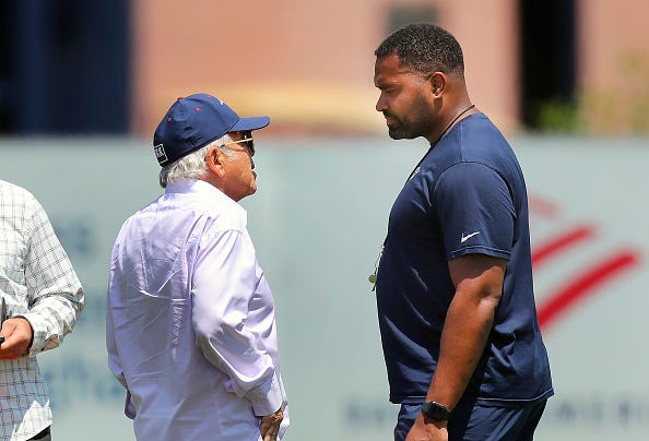 Jerod Mayo says he and Krafts always debrief the games’ [Video]