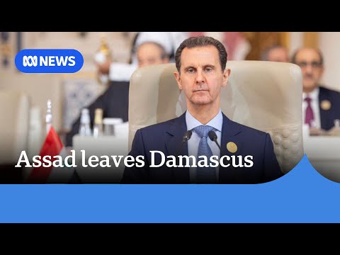 Assad has left Damascus on a plane: Senior Syrian commanders | ABC News [Video]