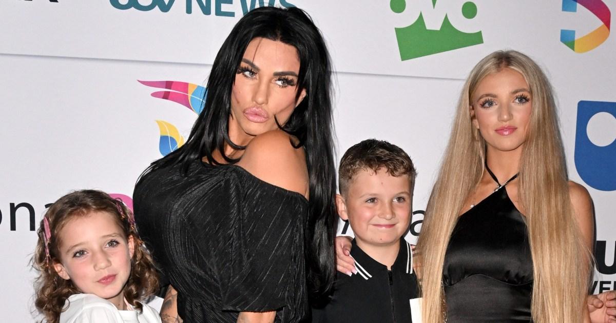 Katie Price reveals why we no longer see her youngest children Jett, 11, and Bunny, 10 [Video]