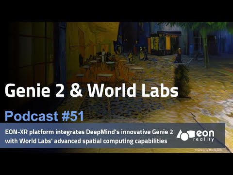 Podcast #51: Genie 2 & World Labs – The Future of EON-XR with AI & AR [Video]