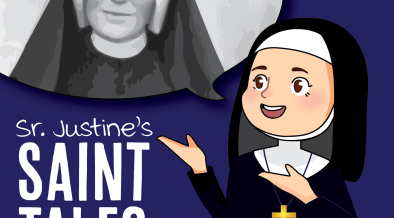 Hear St. Maria Faustinas story on the newest Sister Justine Saint Tales [Video]