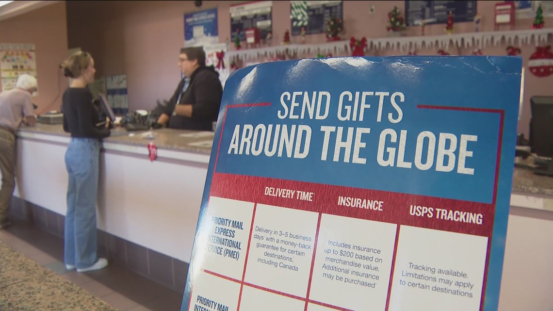 Tips, deadlines for holiday shipping from a San Diego post office [Video]