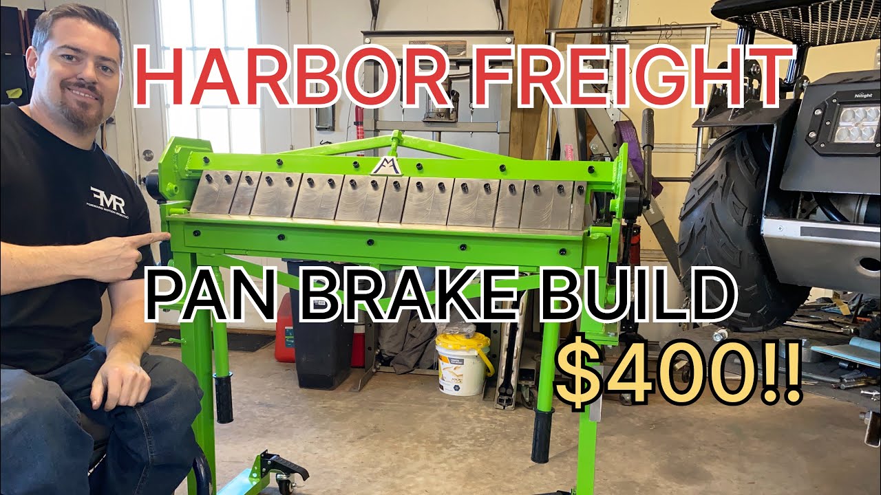 BangShift.com If You Have A Harbor Freight Sheet Metal Brake, Here Is How To Convert It To A Finger Style Box And Pan Brake [Video]