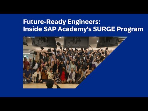 Future-Ready Engineers: Inside SAP Academy’s SURGE Program [Video]