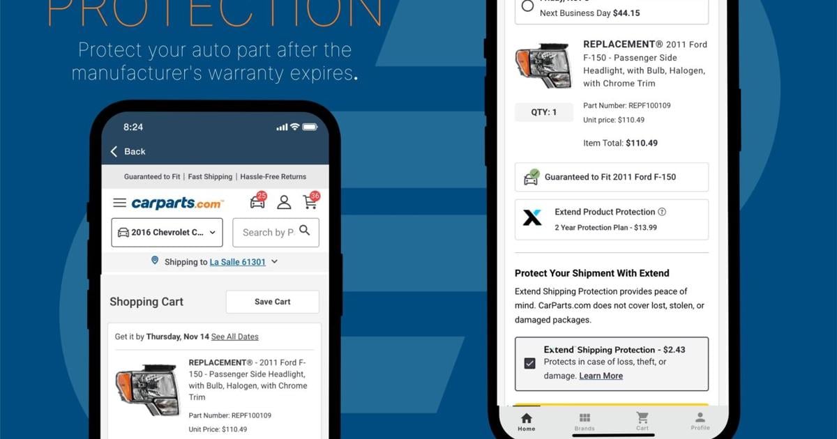 CarParts.com Partners with Extend to Deliver Unmatched Shipping and Product Protection | PR Newswire [Video]
