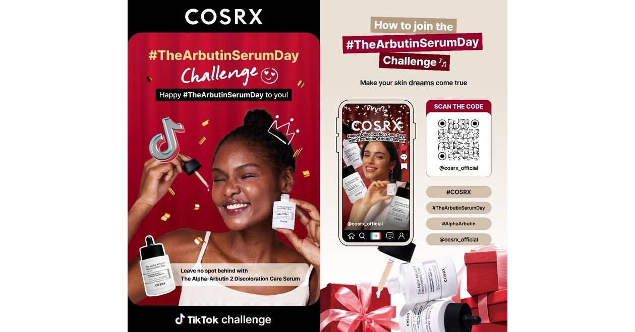 COSRX Launches TikTok Challenge to Celebrate [Video]