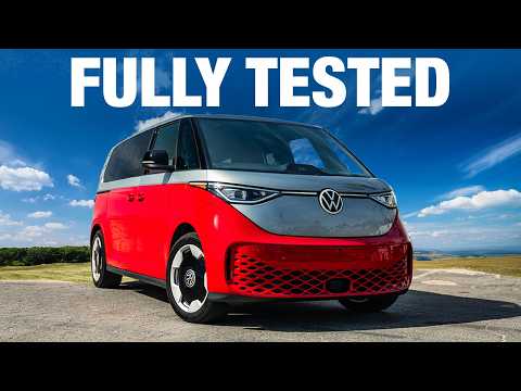 TESTED: Volkswagen ID. Buzz | Does This Retro Electric Minivan Live Up to Its Looks? [Video]