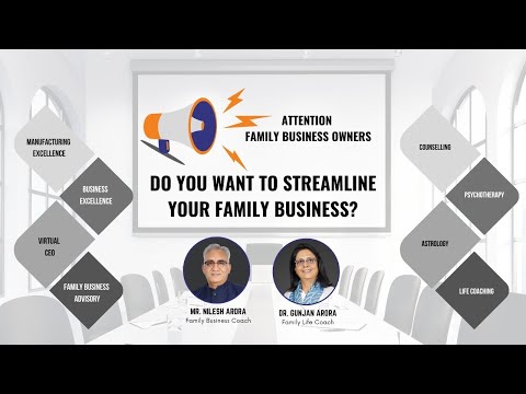 Streamline your Family Business | World’s First Couple Coach | Family Business Management | ADDVALUE [Video]