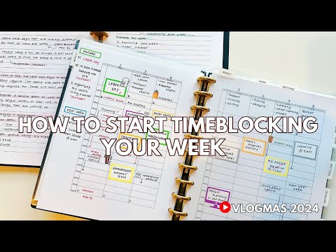 How to Start Time Blocking your week [Video]