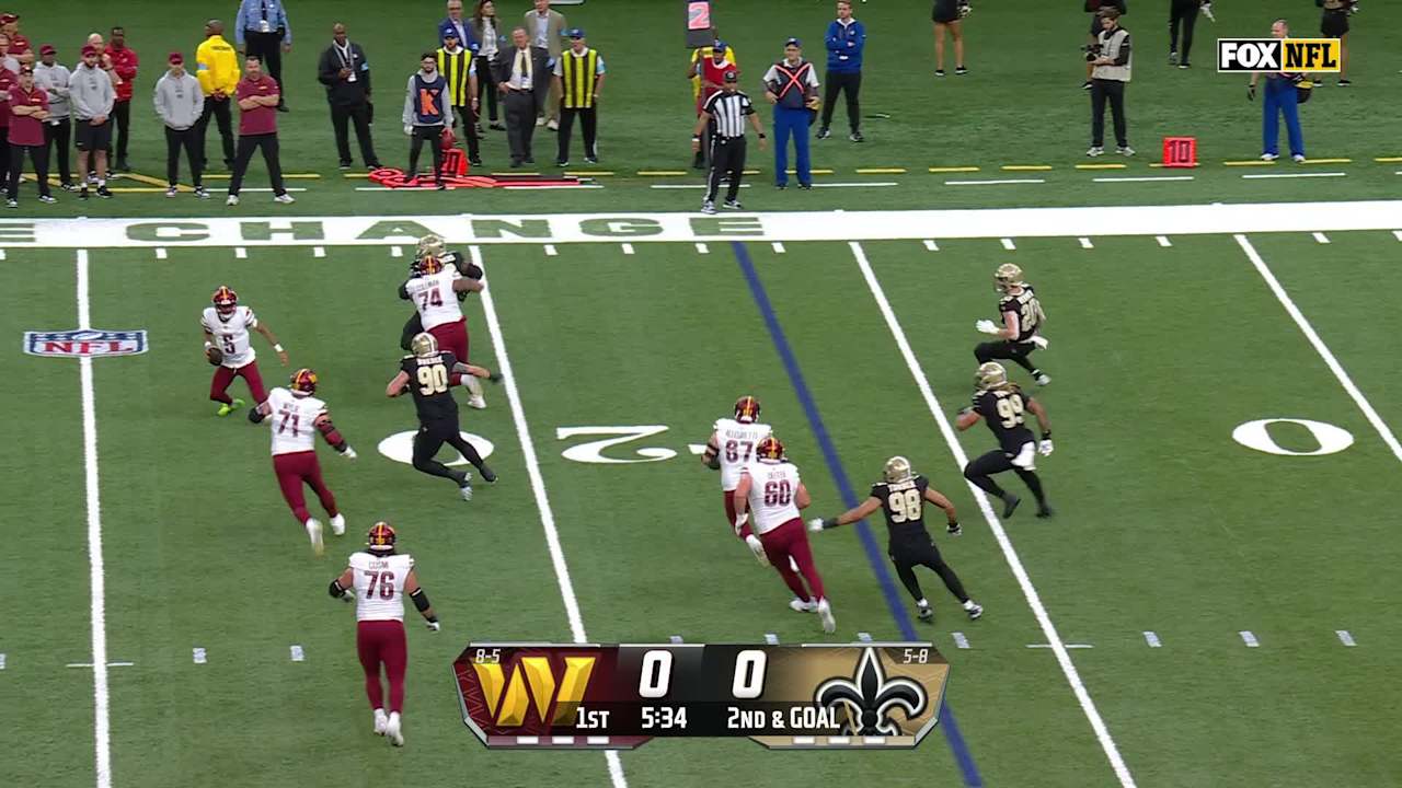 Can’t-Miss Play: Jayden Daniels scrambles to avoid sack and finds McLaurin for TD [Video]