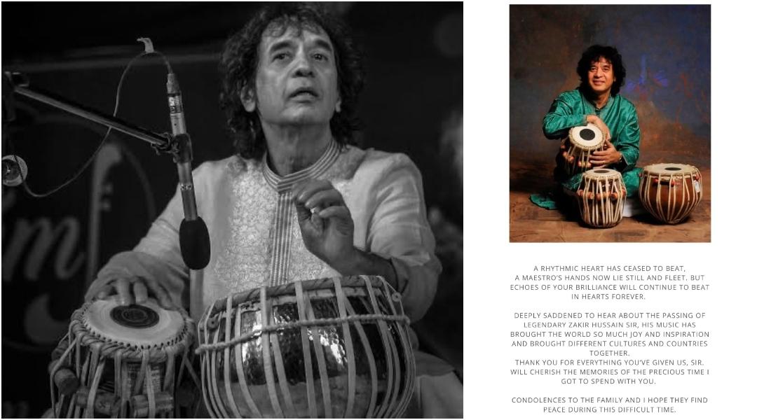 End of an Era: Tabla Maestro Zakir Hussain Passes Away at 73; Kamal Haasan, A.R. Rahman, Big B Pay Heartfelt Tributes [Video]