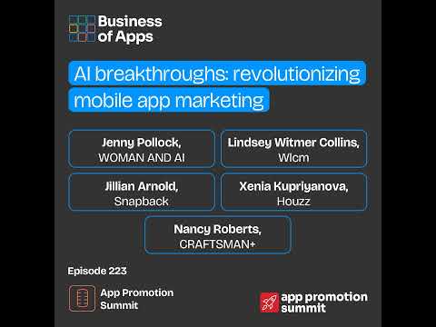 #223: “AI breakthroughs: revolutionizing mobile app marketing” App Promotion Summit San Francisco… [Video]