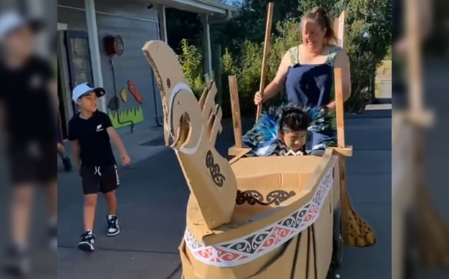 Video of teacher aide’s wheelchair waka for Cassius goes viral [Video]