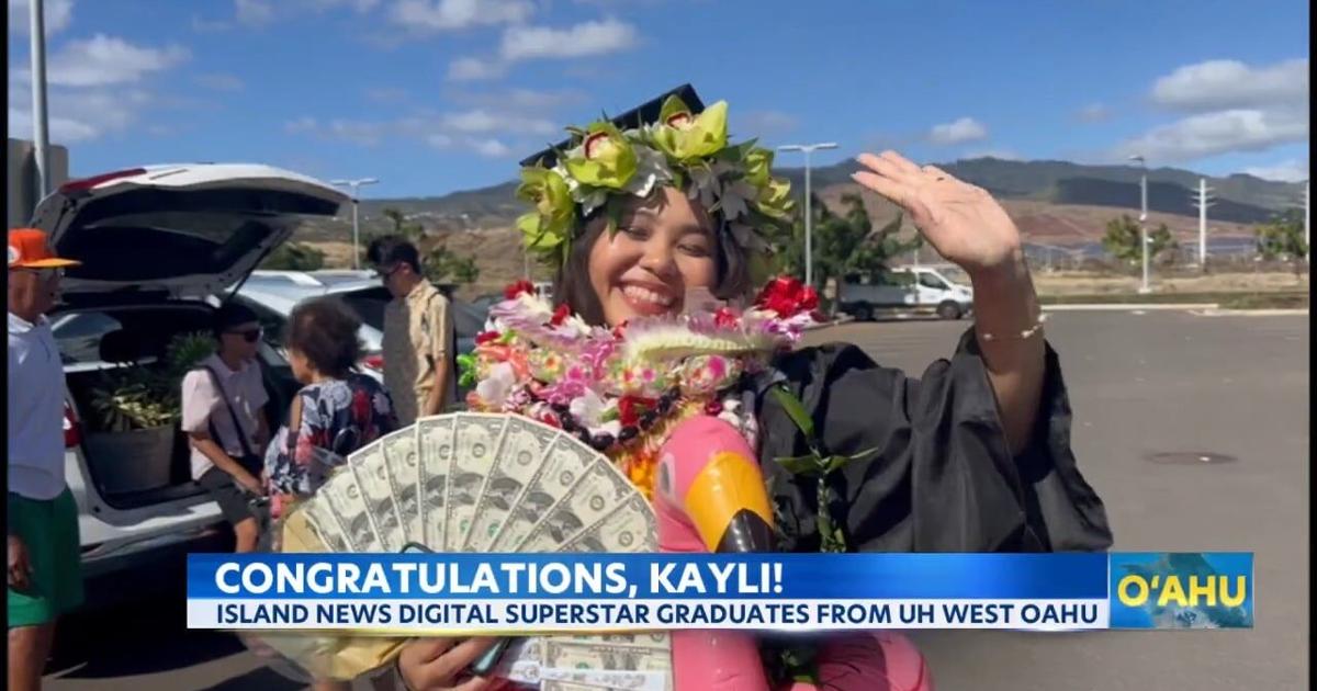 Congratulations to UH West Oahu grad Kayli Pascal-Martinez of Island News! | Video