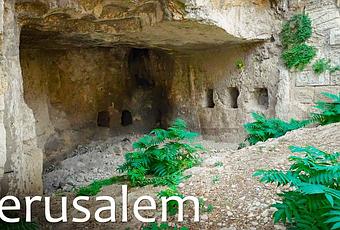 Jerusalem. Unique Shots Captured in the Depths of the Gehenna Valley, Near Siloam Village. (video)