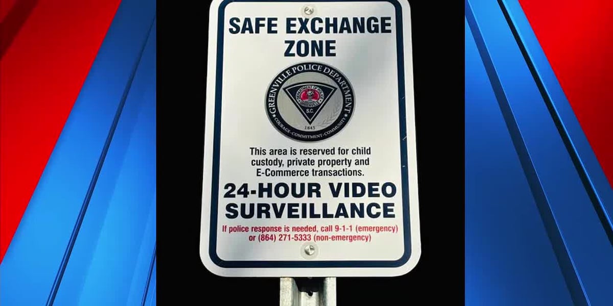 Greenville police announce opening of safe exchange zone [Video]