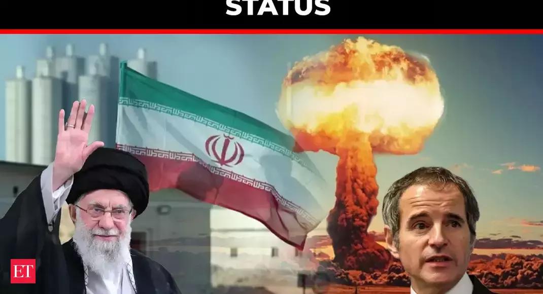 Iran on cusp of going nuclear-armed: Warns IAEA in latest report – The Economic Times Video