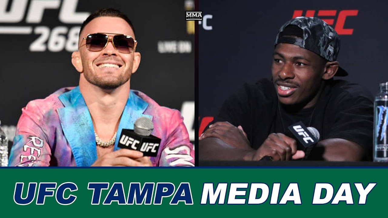 UFC Tampa: Covington vs. Buckley Media Day LIVE Stream [Video]