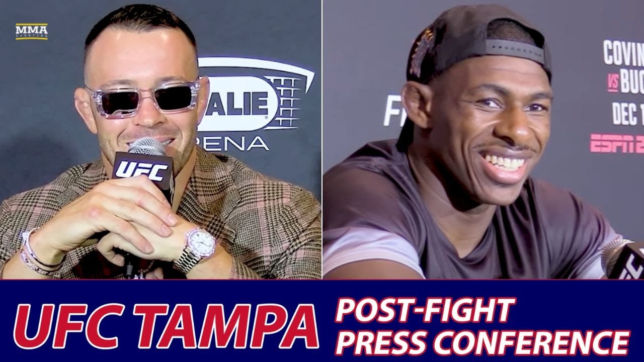 Covington vs. Buckley Post-Fight Press Conference LIV… [Video]