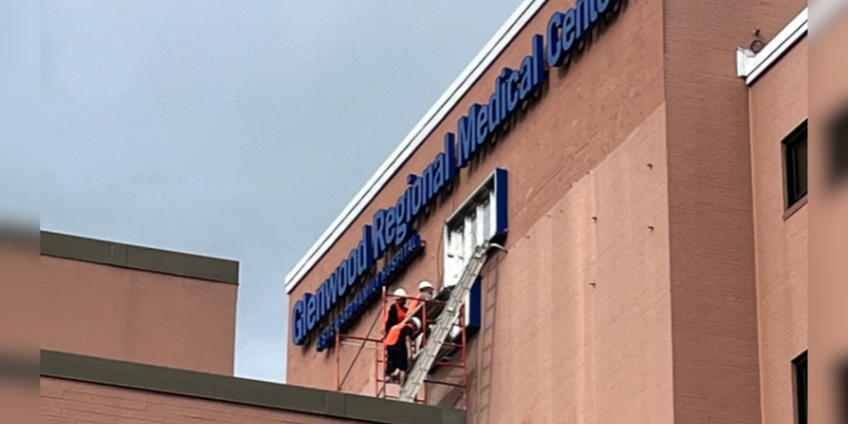 Steward Health sign removed from Glenwood Regional Medical Center [Video]