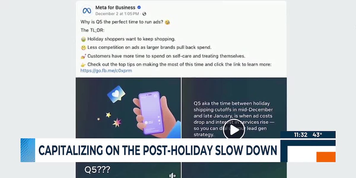 How small businesses can create post-holiday success [Video]