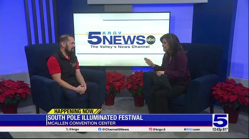 Valley residents invited to experience South Pole Illuminated Festival in McAllen [Video]