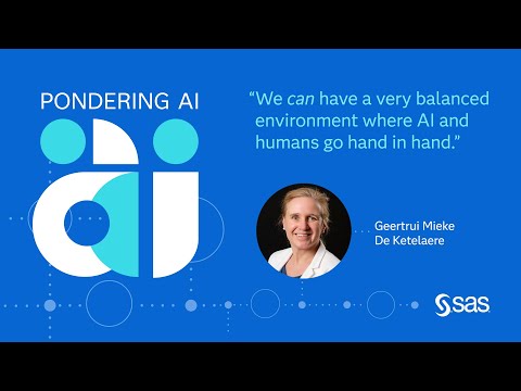 E62 | Challenging AI with Geertrui Mieke de Ketelaere | Pondering AI [Video]