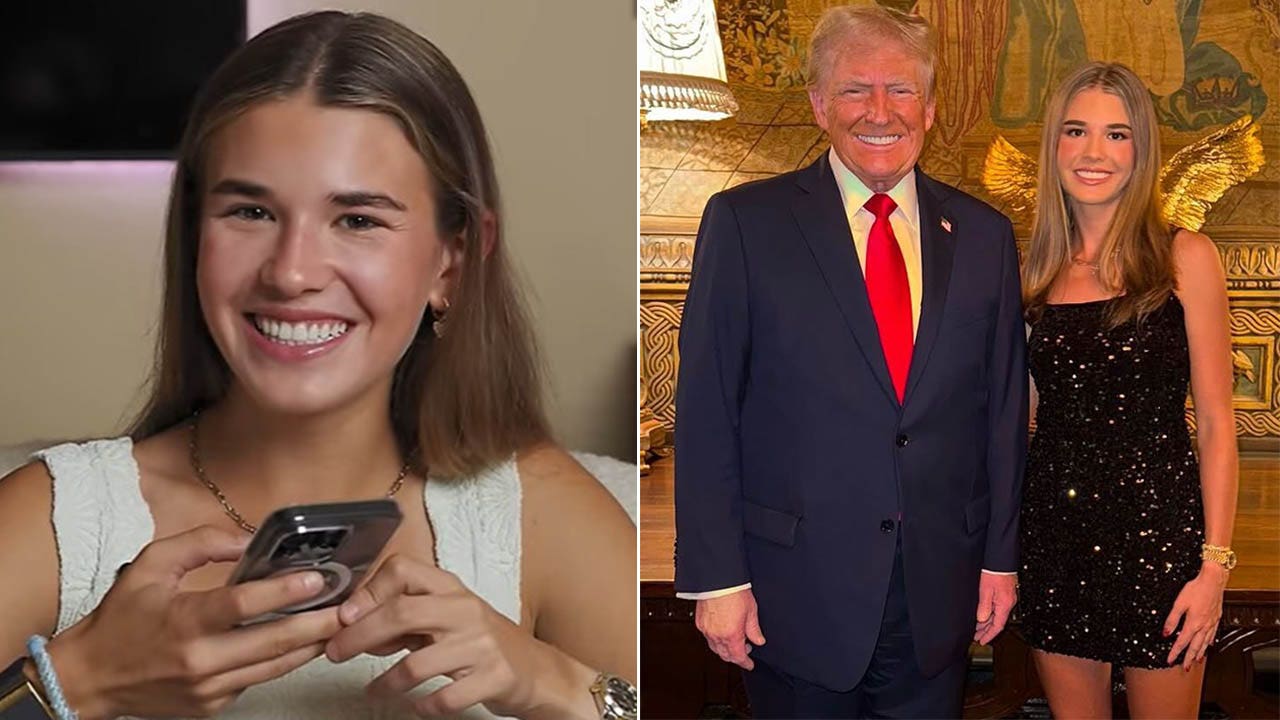 Donald Trump’s granddaughter Kai Trump, 17, shares celebrity crush: ‘I’m blushing’ [Video]