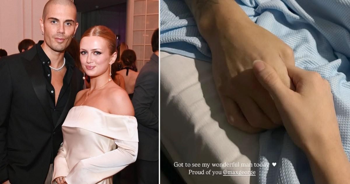 Maisie Smith, 23, visits boyfriend Max George, 36, as he prepares for heart surgery [Video]